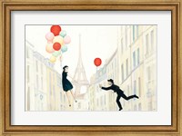 Framed Aloft In Paris I