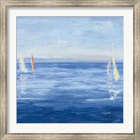 Framed Open Sail with Red Crop
