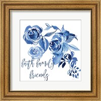 Framed Delft Delight IV Faith