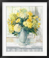 Framed Endless Summer Bouquet II Yellow