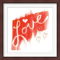 Framed Painted Love