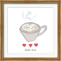 Framed Latte Love