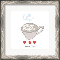 Framed Latte Love