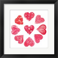 Framed Hearts and More Hearts II