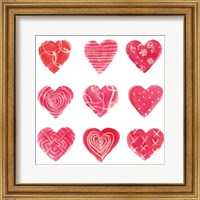 Framed Hearts and More Hearts I