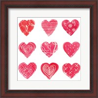 Framed Hearts and More Hearts I