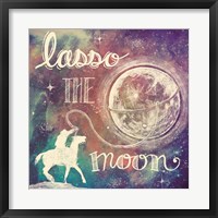 Framed Universe Galaxy Lasso the Moon