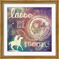 Framed Universe Galaxy Lasso the Moon