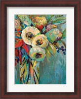 Framed Mod Floral