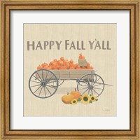 Framed Heartland Harvest Moments IV Happy Fall