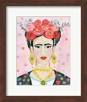 Framed Homage to Frida