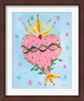 Framed Frida's Heart IV