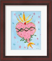 Framed Frida's Heart IV