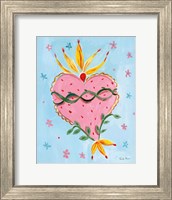 Framed Frida's Heart IV