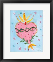 Frida's Heart IV Framed Print