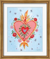 Framed Frida's Heart III