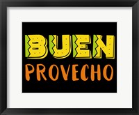 Framed Buen Provecho