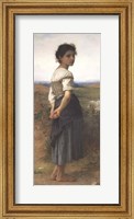 Framed Young Shepherdess, 1885