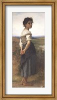 Framed Young Shepherdess, 1885