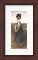 Framed Young Shepherdess, 1885