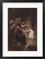 Framed Nymphs and Satyr