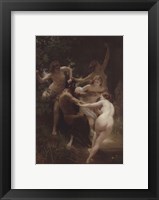 Framed Nymphs and Satyr