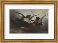 Framed Une Ame Au Ciel (A Soul in Heaven), 1878