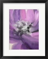 Framed Blooming Purple