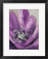 Framed Blooming Purple 2