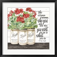 Framed White Jars - What You Do