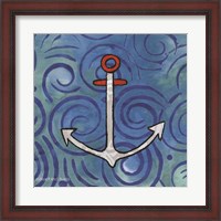 Framed Whimsy Coastal Anchor