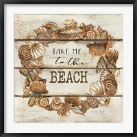 Framed Take Me to the Beach