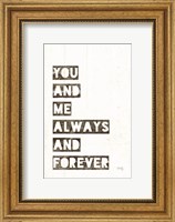 Framed You and Me