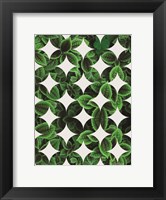 Framed Leaves Pattern