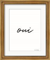 Framed Oui II