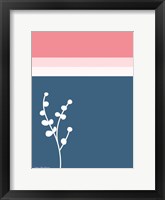 The Plant and the Lines I Framed Print