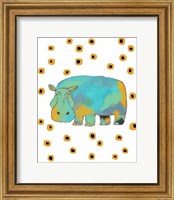 Framed Hippo