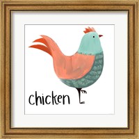Framed 'Chicken' border=
