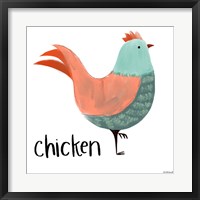 Framed 'Chicken' border=