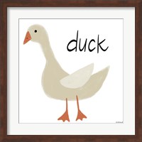 Framed 'Duck' border=