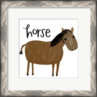 Framed 'Horse' border=