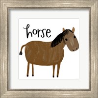 Framed 'Horse' border=