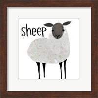 Framed 'Sheep' border=