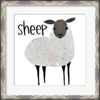Framed 'Sheep' border=