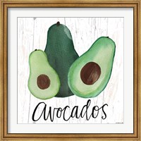 Framed Avocados