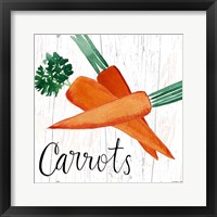 Framed 'Carrots' border=