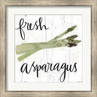Framed Fresh Asparagus