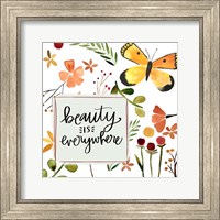 Framed Beauty Butterfly