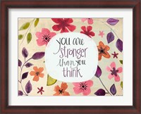 Framed You Are Stronger Than You Think