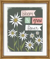 Framed Bloom & Grow Forever